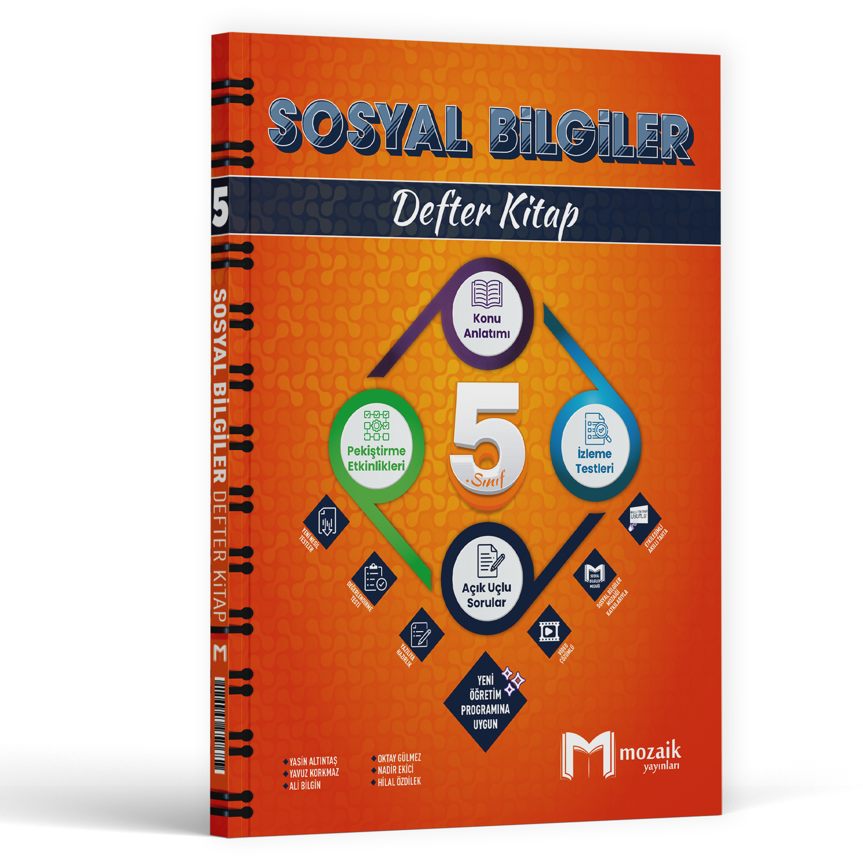 5.SINIF MOZAİK DEFTER SOSYAL BİLGİLER - 2025-26